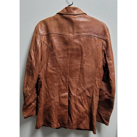 Vtg 1970s Remy Leather Fashions Jacket - Picture 2 of 11